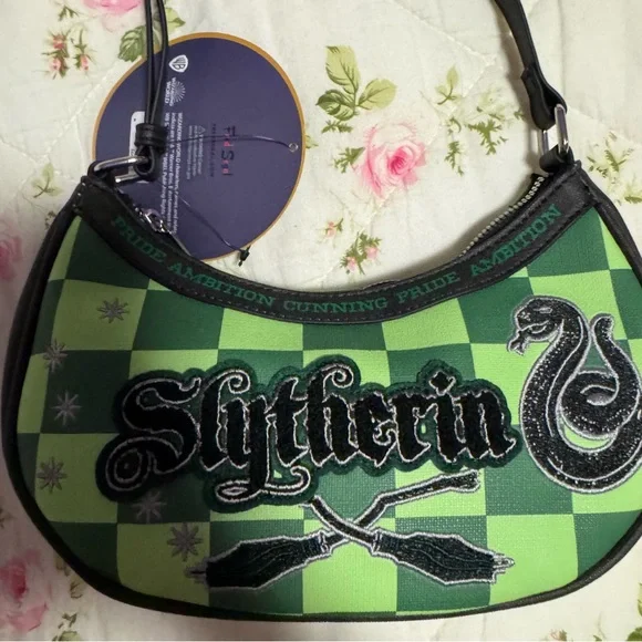 BoxLunch Fred Segal Slytherin Harry Potter Purse - Picture 3 of 3